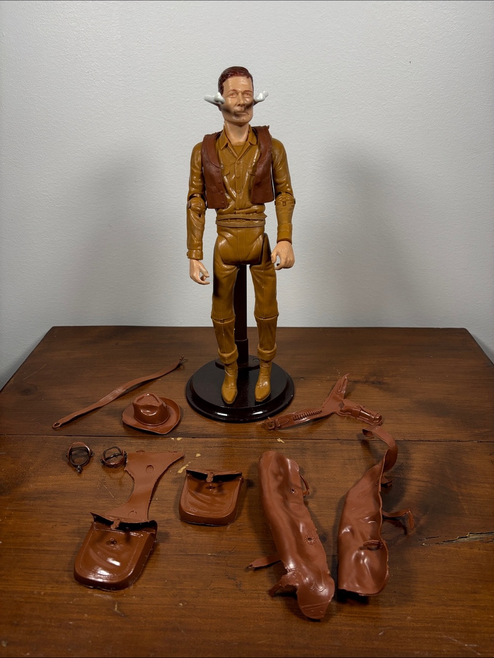 VTG 60s Johnny West Cowboy «best of the West» Louis Marx Articulated Figurine
